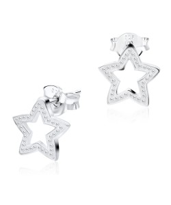 Star Wink Silver Ear Stud STS-3375